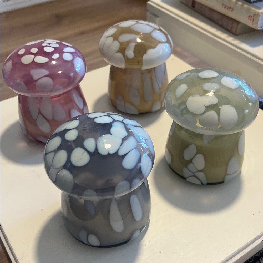 Adorable Mushroom Candle- citrus musk/ pear nectarine/ berries/ salted wood